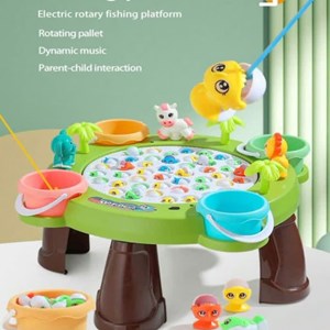 اسباب بازی میز ماهیگیری موزیکال FISHING GAME TABLE _اسباب بازی نوزادی